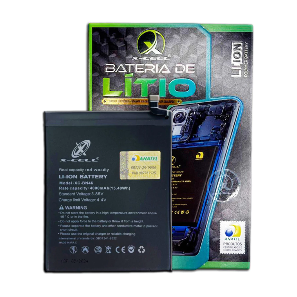 Bateria X-Cell para Xiaomi Redmi Mi 7 / Note 8 / Note 8T / Note 6 / Redmi 7B BN46