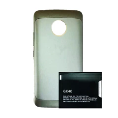 Kit tampa traseira + bateria Gk40 para Moto G5 Xt1672 - imagem 2