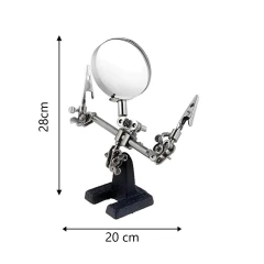 Lupa de bancada com grampo auxiliar X-Cell mod. XC-LP-805 - imagem 2