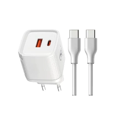 Carregador ultra rápido bivolt 5A 45W GaN com cabo Tipo-C X-Cell mod. XC-UR55 - imagem 3