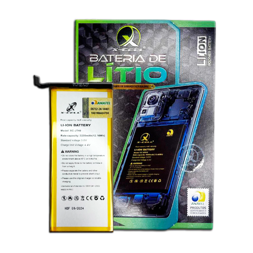Bateria X-Cell para Motorola Moto G6 Plus JT40