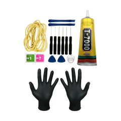 Kit de ferramentas + cola T7000 110ml para manutenção de celular - imagem 1