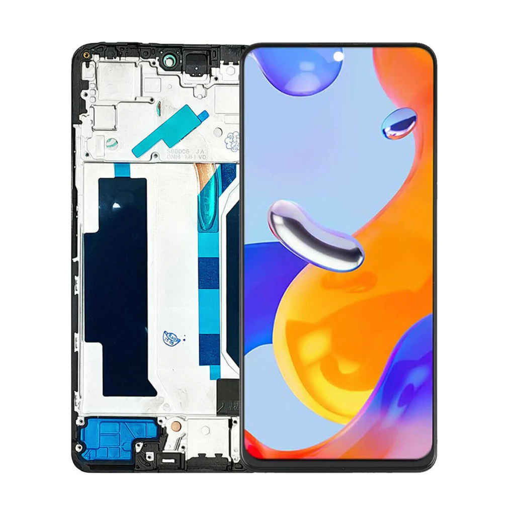 Tela Display Frontal para Xiaomi Redmi Note 11 Pro Incell Com Aro