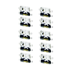 Kit com 10 conectores de carga para Tablet DL Tx254 Tx 254 - imagem 1