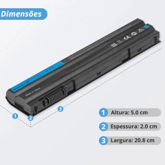 Bateria para notebook Dell E5420 E5520 8858X - BestBattery - imagem 5