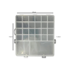 Caixa Organizadora X-Cell com 26 Compartimentos - Modelo XC-CO-06 - imagem 1