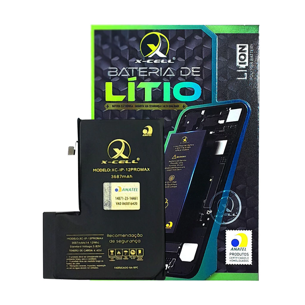 Bateria X-Cell compatível com Apple iPhone 12 Pro Max