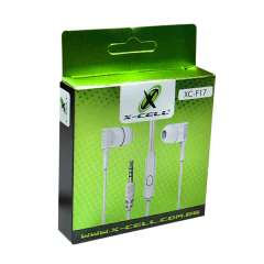 fone de ouvido intra auricular P2 com microfone marca X-CELL Mod XC-F-1 - imagem 1