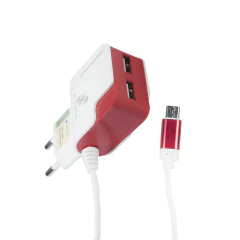 Carregador de celular ultra rápido v8 com 2 entradas USB X-Cell mod: XC-UR11 - imagem 3