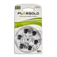 Bateria para uso em aparelho auditivo modelo 312 X-Cell mod. FX-PR41 - imagem 1