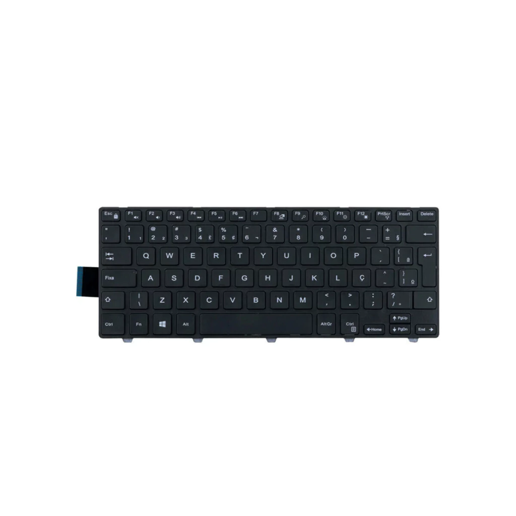 Teclado para notebook Dell Inspiron 14-3000 3442 P53g001 Nsk-lq0sc 1b Br