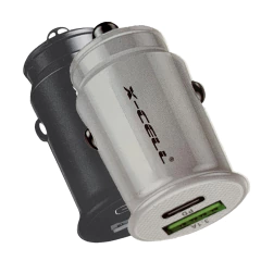 Carregador veicular ultra rápido 60w com entrada USB e entrada PD mod. XC-V17USB - imagem 3