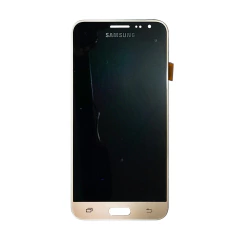 Tela Display Frontal para Samsung Galaxy J3 Incell TFT Dourado - imagem 4