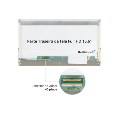 Tela 15.6" Led B156HW01 V.7 Full HD para Notebook - imagem 2