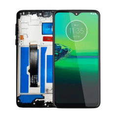 Tela Display Frontal para Motorola Moto G8 Play Com Aro Original - imagem 1
