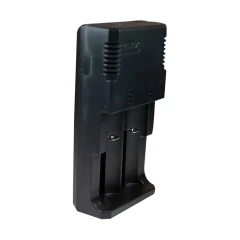 Carregador de bateria C/2 baterias marca: Flex Gold mod. FX-C10 - imagem 2