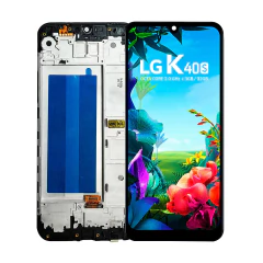 Tela Display Frontal para LG K40s Com Aro - imagem 1