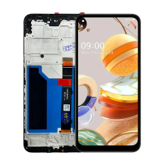 Tela Display Frontal para LG K61 Com Aro - imagem 1