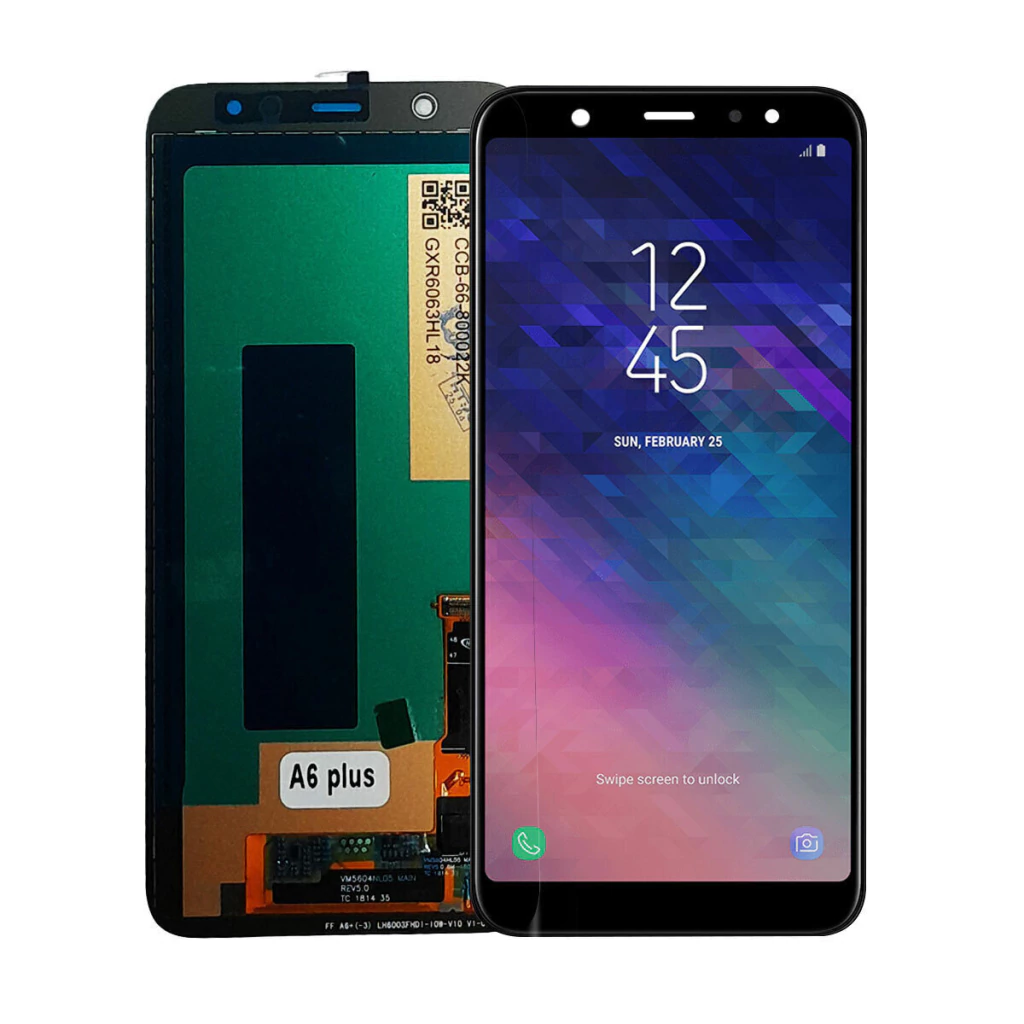 Tela Display Frontal para Samsung Galaxy A6 Plus Incell