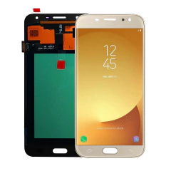 Tela Display Frontal para Samsung Galaxy J701 Original Dourado - imagem 1