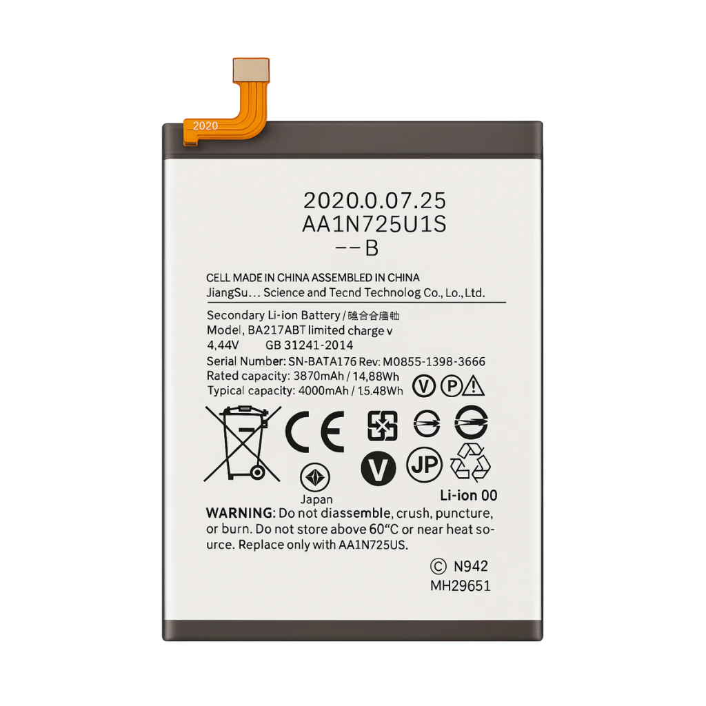 Bateria para Samsung Galaxy A21S A217 EB-BA217