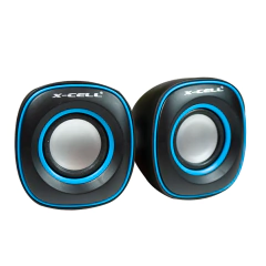 Caixa de som multimídia X-cell usb P2 5w Xc-cm-12 - imagem 1
