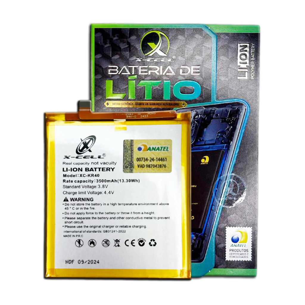 Bateria X-Cell para Motorola Moto One Vision / One Action KR40