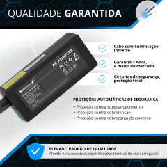 Fonte para HP SleekBook 14 / 15 / TouchSmart / Envy 13 / Chromebook 14 65W - BestBattery - imagem 8