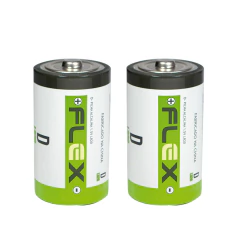 Pilhas Bateria D alcalina Flex Gold com 2 unidades - imagem 2