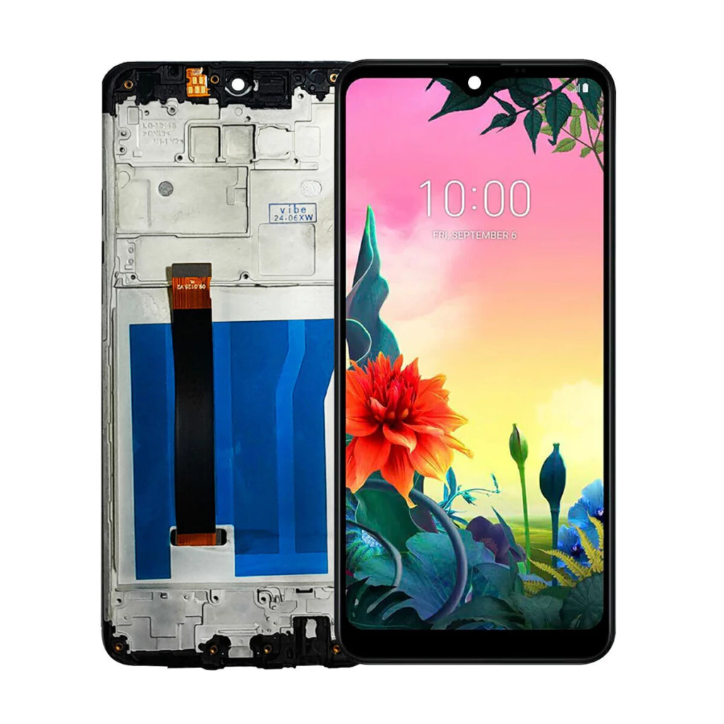 Tela Display Frontal para LG K50s Com Aro
