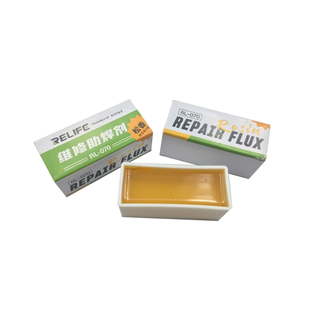 Breu sólido de resina rosin fluxo de solda 10g