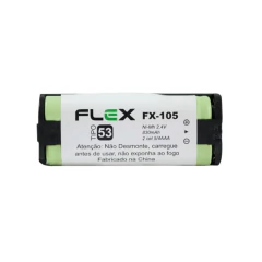 Bateria para telefone Panasonic Kx-tg2420 Ni-mh Tipo 53 2,4v - imagem 2