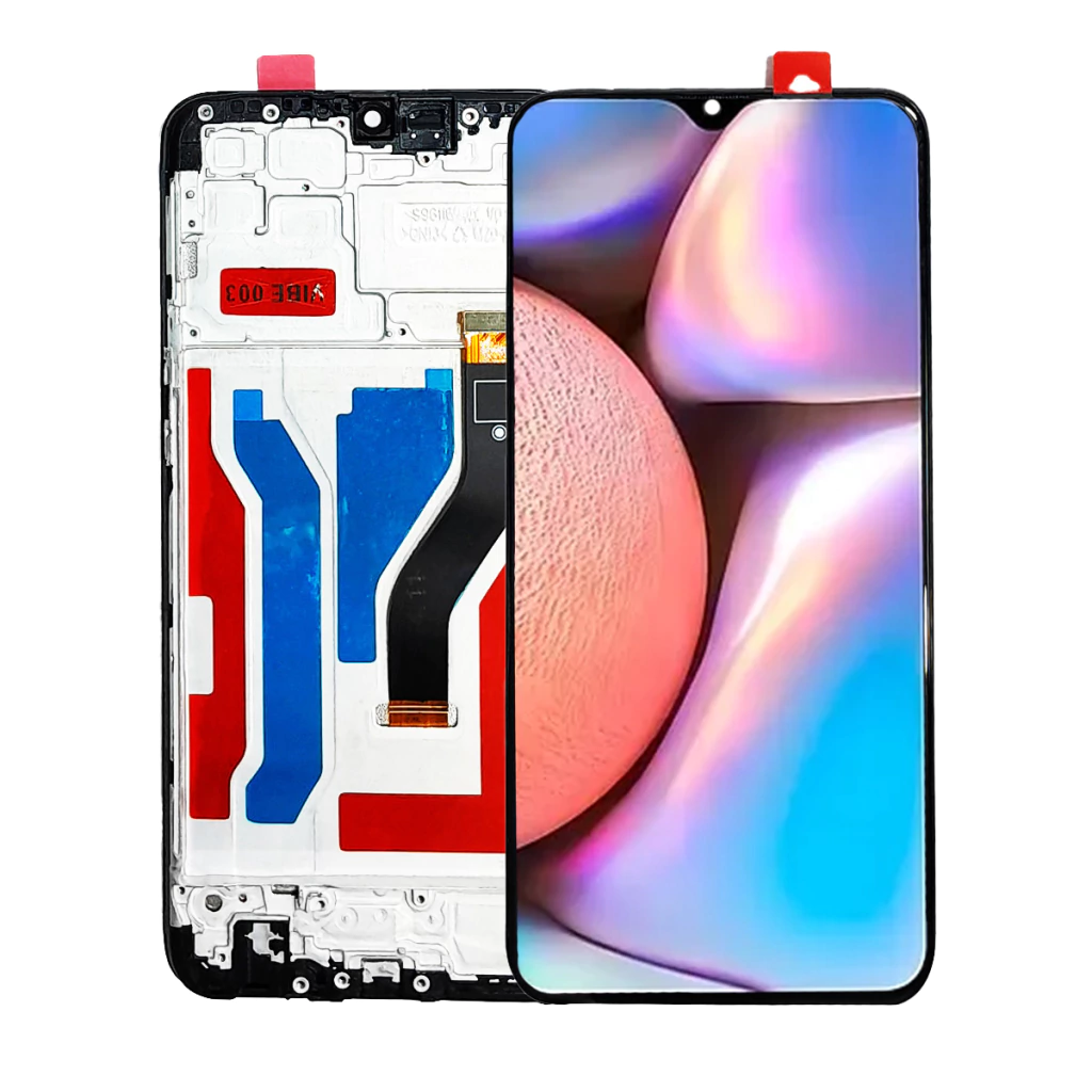 Tela Display Frontal para Samsung Galaxy A10s Com Aro Original