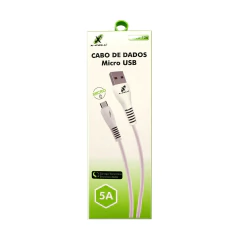 Cabo de dados micro USB V8 5A turbo marca X-Cell mod: XC-CD-126 - imagem 1