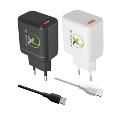 Carregador ultra rápido bivolt 5A 25W com cabo Lightning X-Cell mod. XC-UR85 - imagem 1