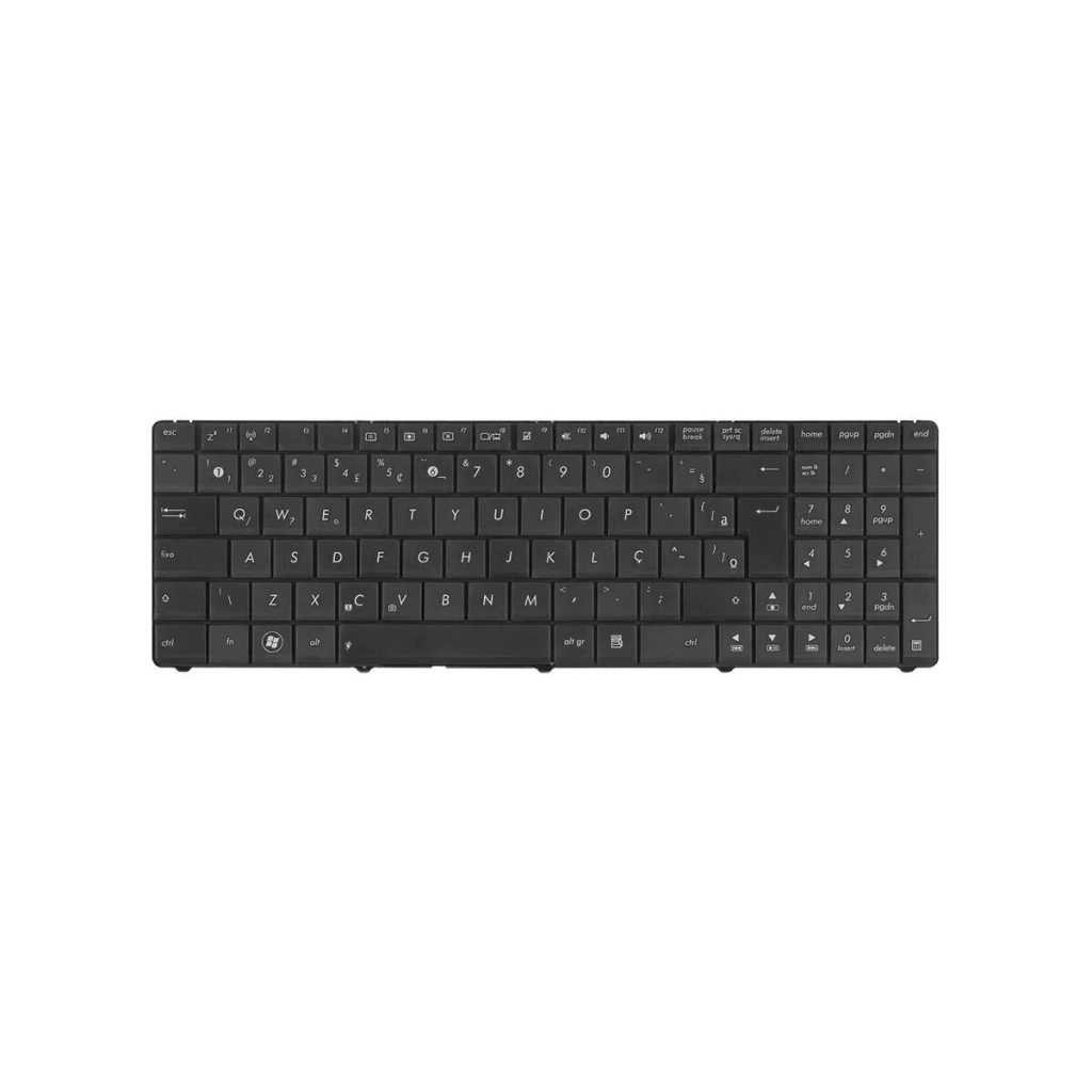 Teclado para notebook Asus G60 G72 G73 A52 K52 K55v K72 Vx7 Abnt Br Ç