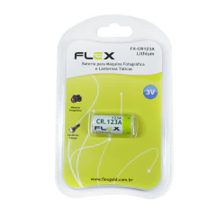 Kit 10 baterias pilha sensor infra lithium photo Cr123a 3v - imagem 2