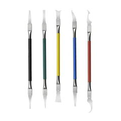 Kit 5 espátulas crowbar profissional Te-018 - imagem 2