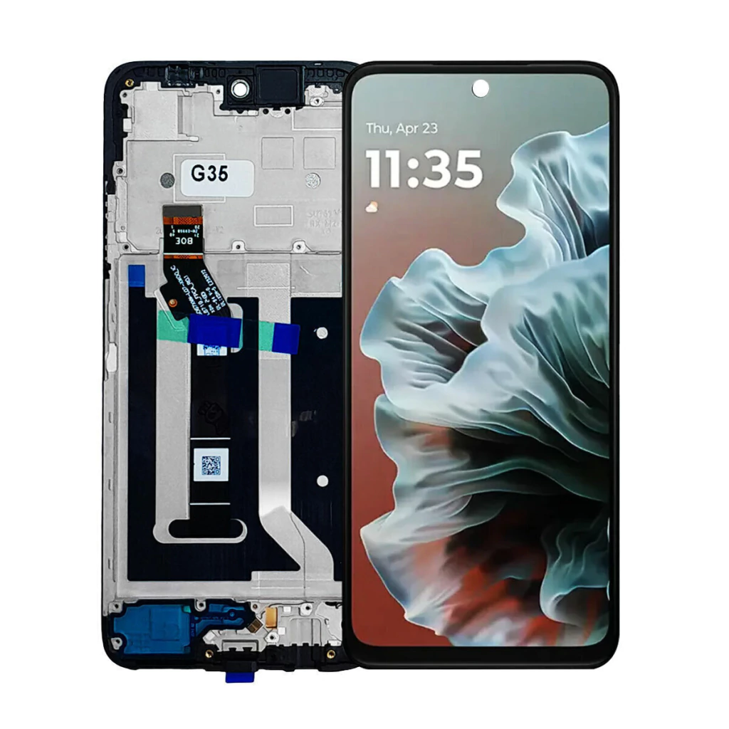 Tela Display Frontal para Motorola Moto G35 Com Aro