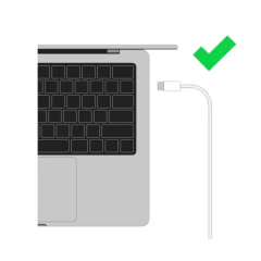 Fonte carregador para Macbook Pro 2017 Usbc De 61w - BestBattery - imagem 5