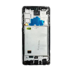 Tela Display Frontal para Samsung Galaxy A72 Incell Com Aro Prata - imagem 3