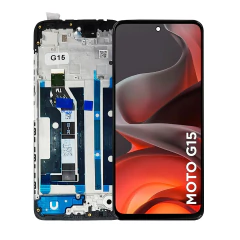Tela Display Frontal para Motorola Moto G15 Com Aro - imagem 1