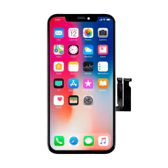 Kit tela display frontal + bateria para Apple iPhone Xr Cor:Preto - imagem 2