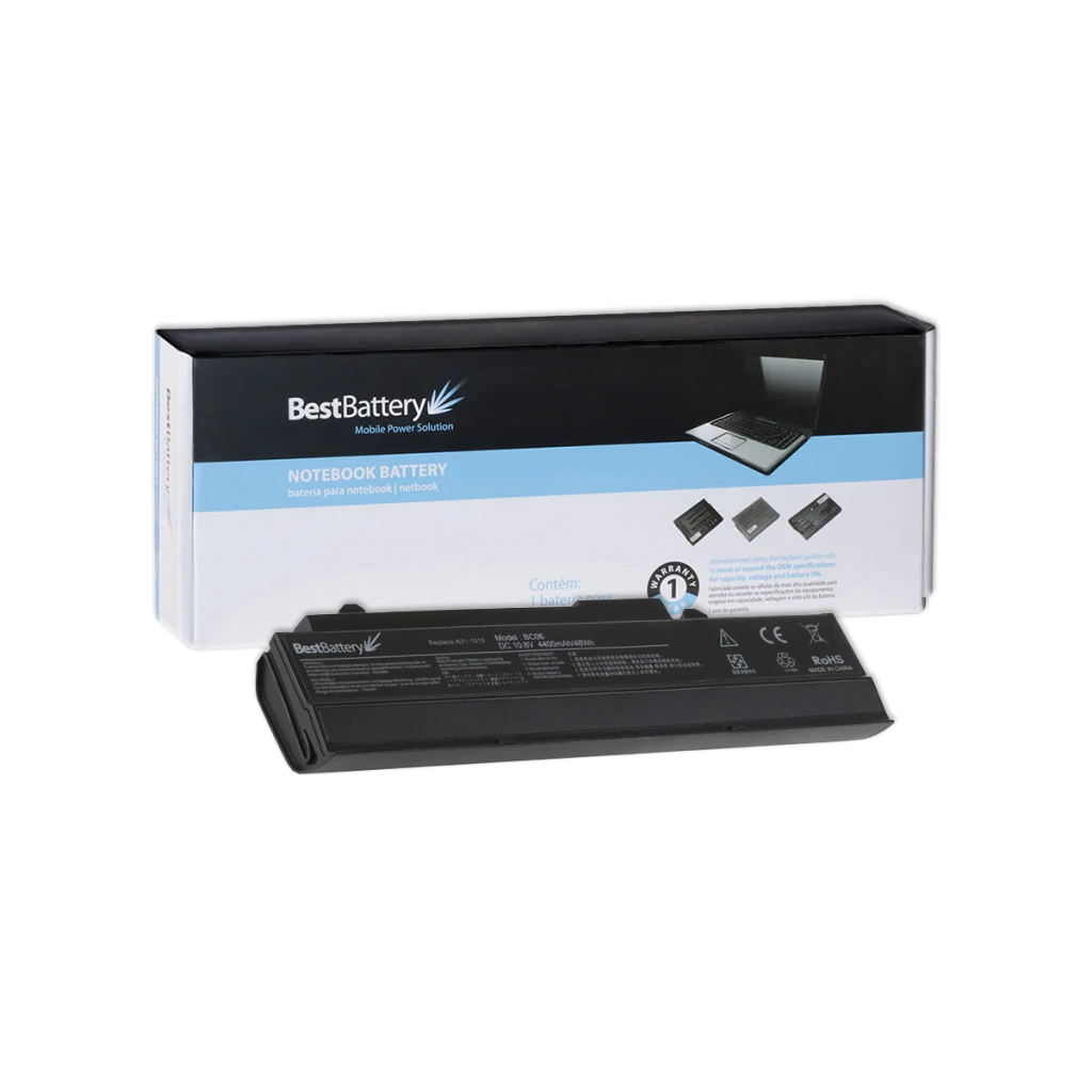 Bateria para notebook Asus Eee Pc 1015pem 1015t A31-1015 - BestBattery