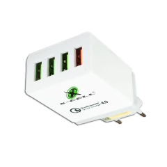 Carregador de parede com 4 portas USB turbo 36W X-Cell mod. XC-UR-20 - imagem 3