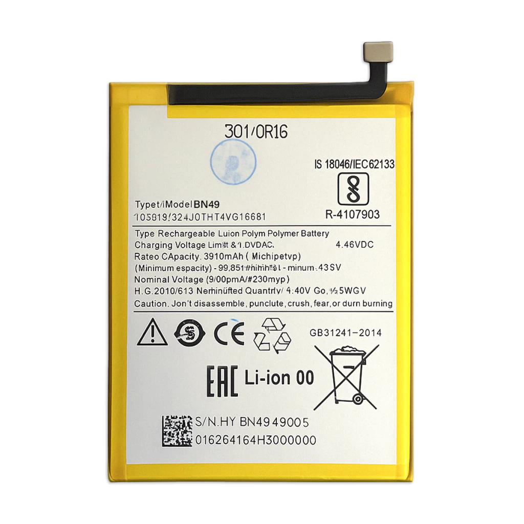 Bateria para Xiaomi Redmi 7A BN49