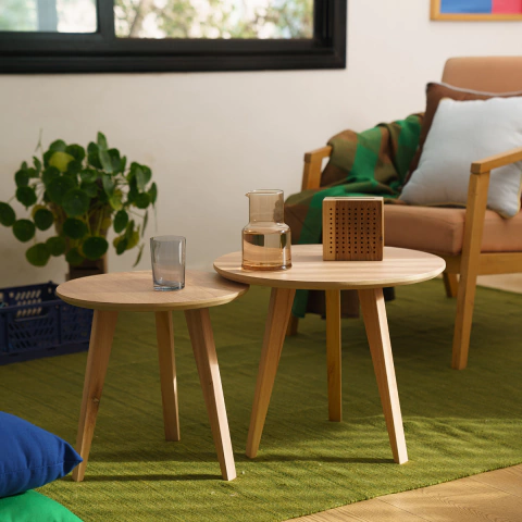 set mesas ratonas niu paraíso - comprar online