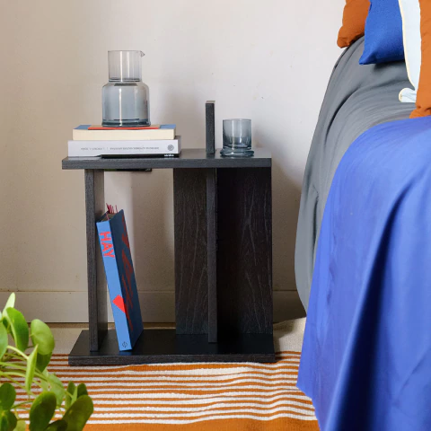 mesa de luz fle black - comprar online