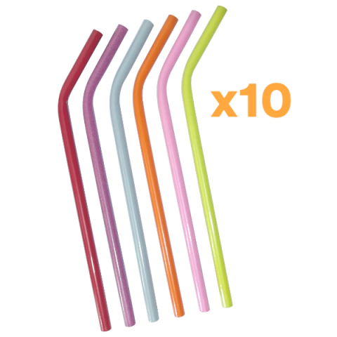 Set x10 Sorbetes curvos (acero inoxidable) - comprar online
