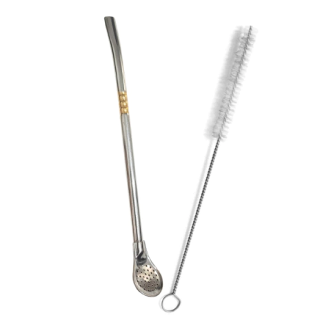 Set Bombilla Mate + Cepillo Limpia Bombilla De Mate - comprar online